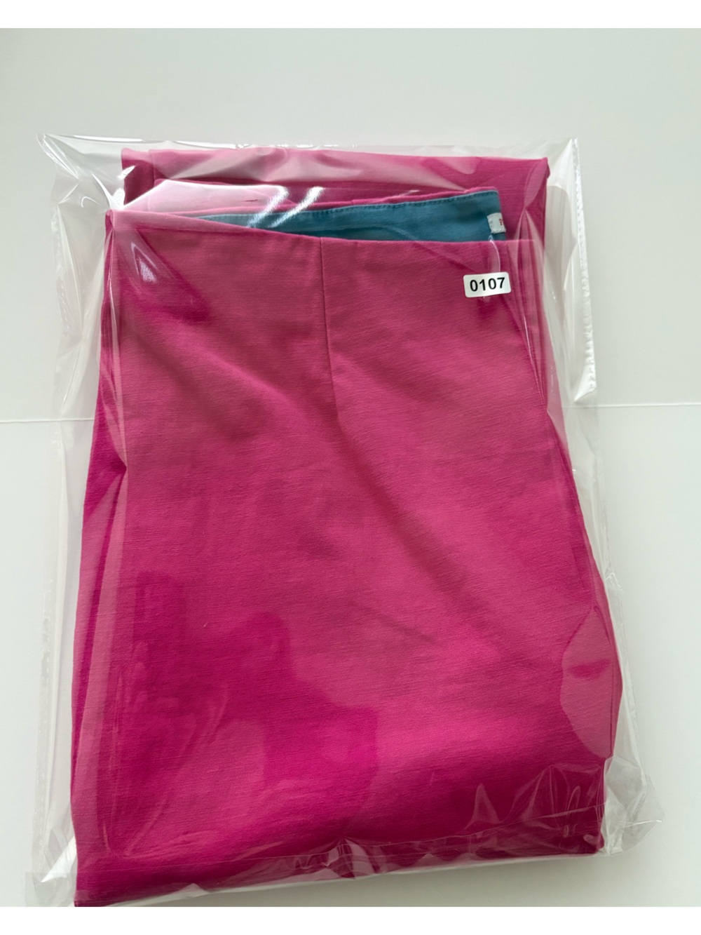 Frances Valentine Pink Cropped Stretch Pants Size 6 Cotton Blend Ankle Slim - Picture 13 of 13